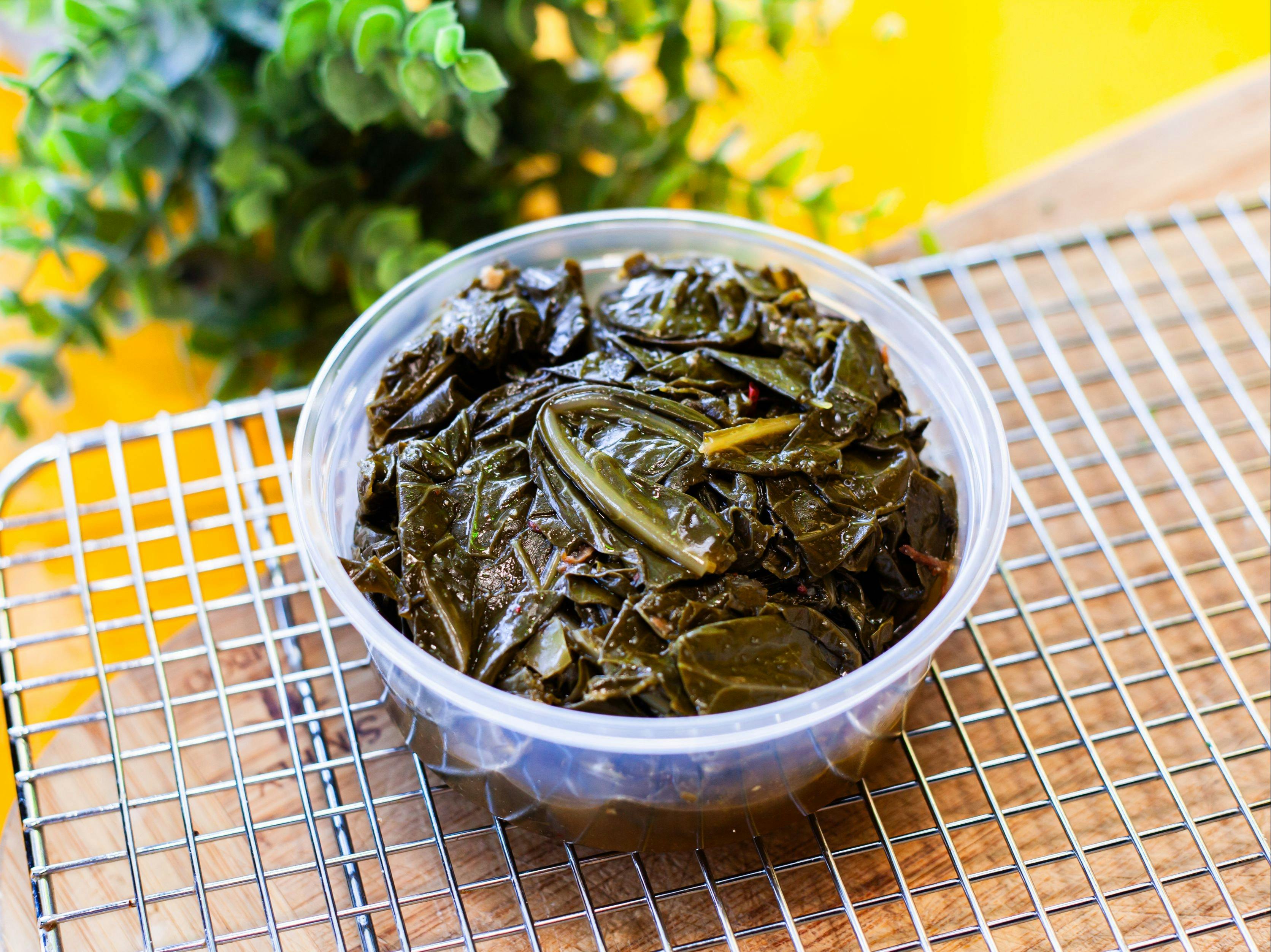 Photo of 'Turkey Greens' meal.